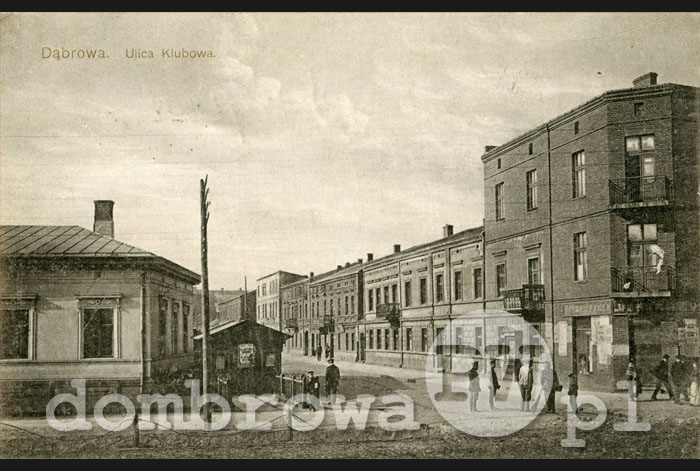 1914 r. Dąbrowa - Ulica Klubowa (Brandys)