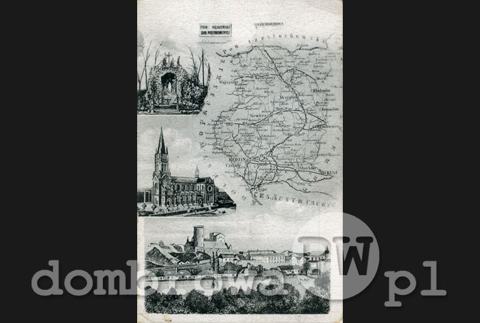 1915 r. Powiat Będziński Guberni Piotrowskiej (Zmigrod)