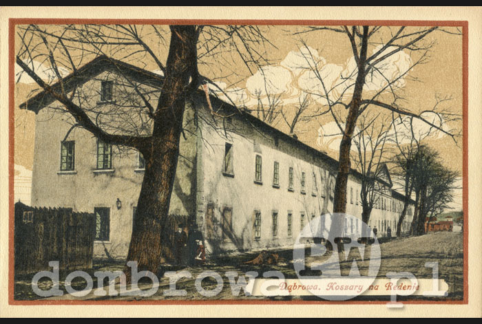 1916/1917 r. Dąbrowa - Koszary na Redenie (Brandys)