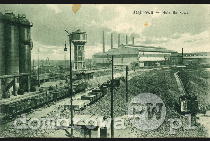 1921 r. Dąbrowa - Huta Bankowa (Czechowski) v2