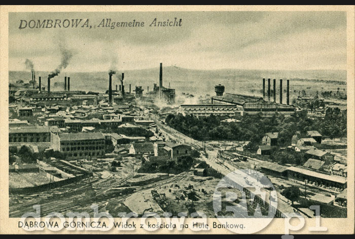 1940 r. Dombrowa, Allgemeine Ansicht (Brandys)