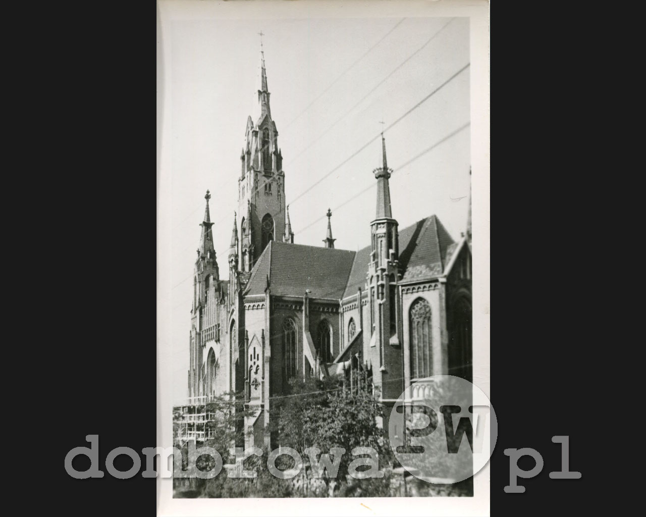 1956 r. Dąbrowa Górnicza - Kościół N.M.P. (PTTK)