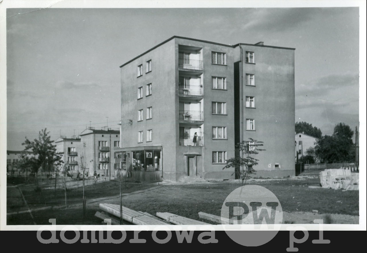 1960 r. Dąbrowa Górnicza - Osiedle przy ul. Mireckiego (Katolik)(2)