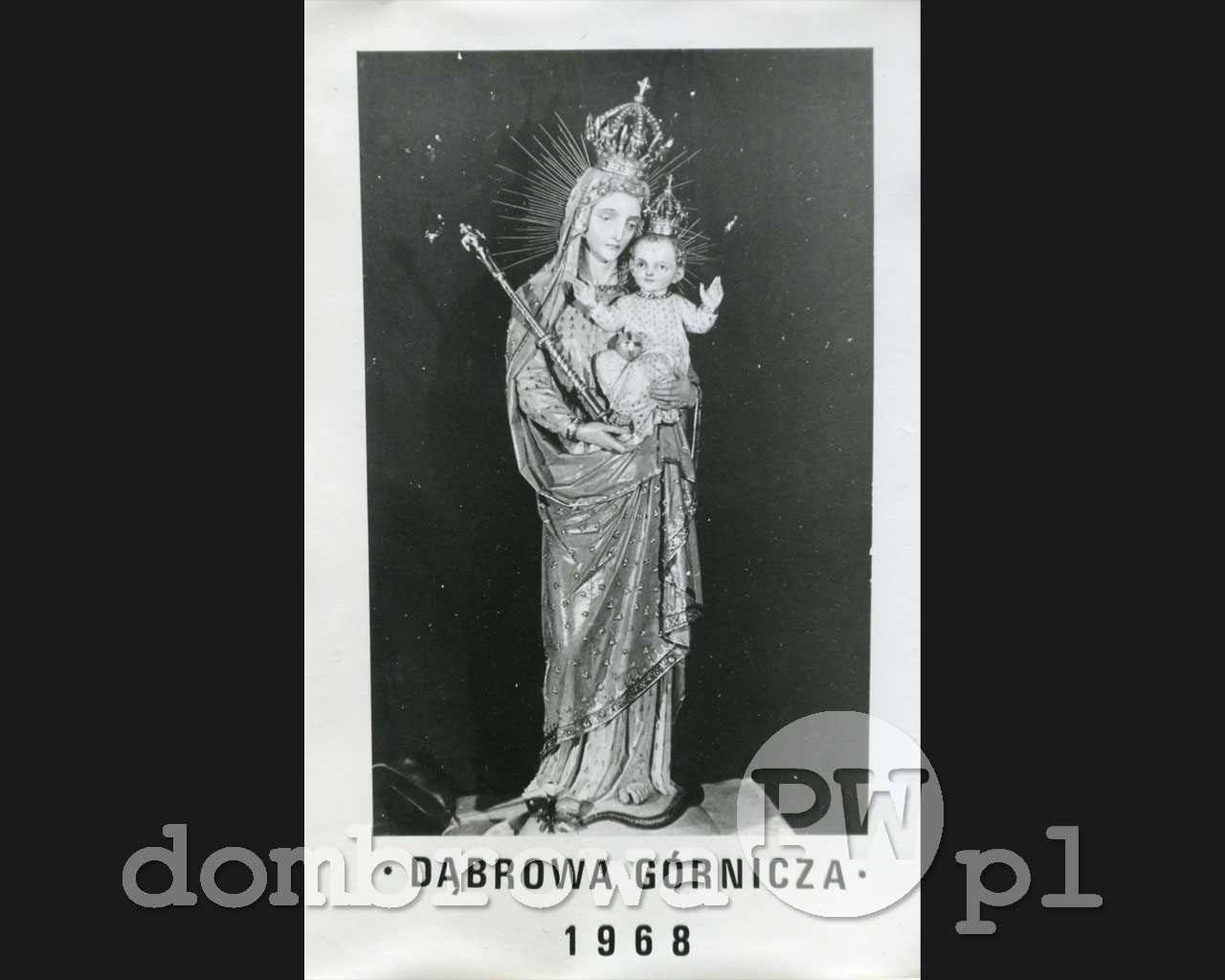 1968 r. Dąbrowa Górnicza - Koronacja Matki Bożej Anielskiej (bez wydawcy)