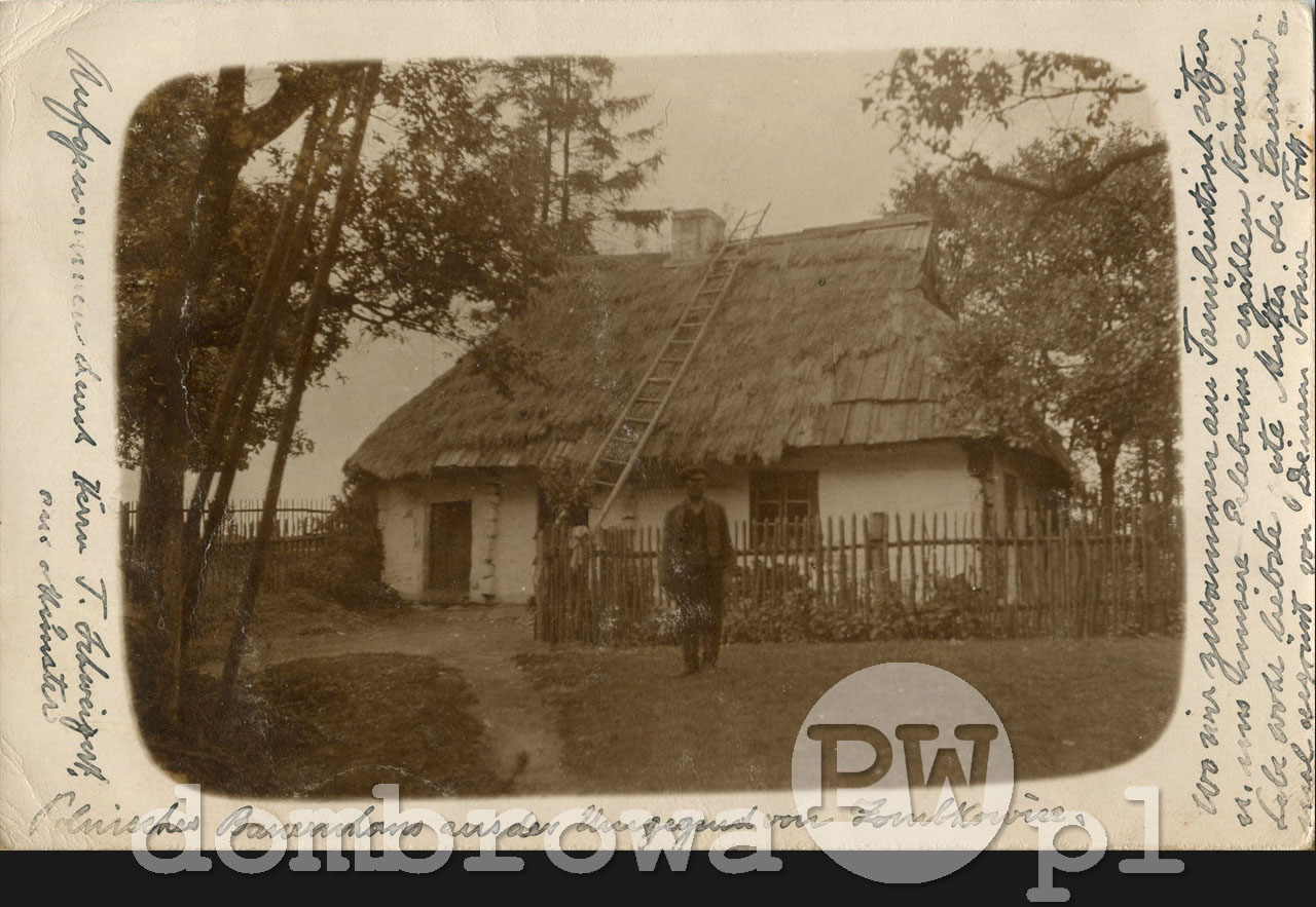 1915 r. Okolice Ząbkowic, Chata (bez wydawcy)
