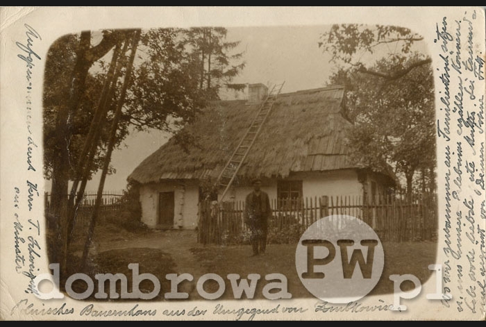 1915 r. Okolice Ząbkowic, Chata (bez wydawcy)