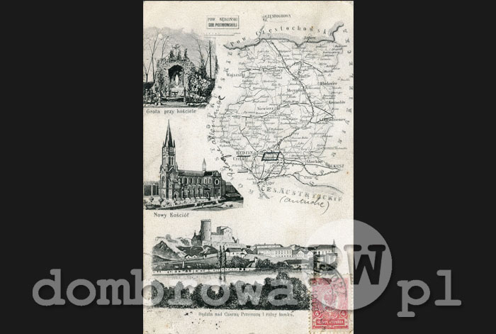 1910 r. Powiat Będziński Guberni Piotrowskiej (Kleniec)