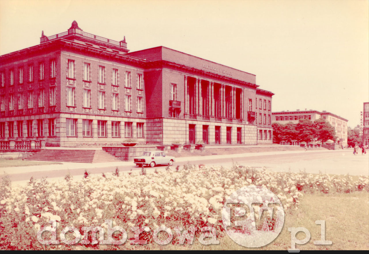 1977 r. Dąbrowa Górnicza - Pałac Kultury Zagłębia (KAW) v1