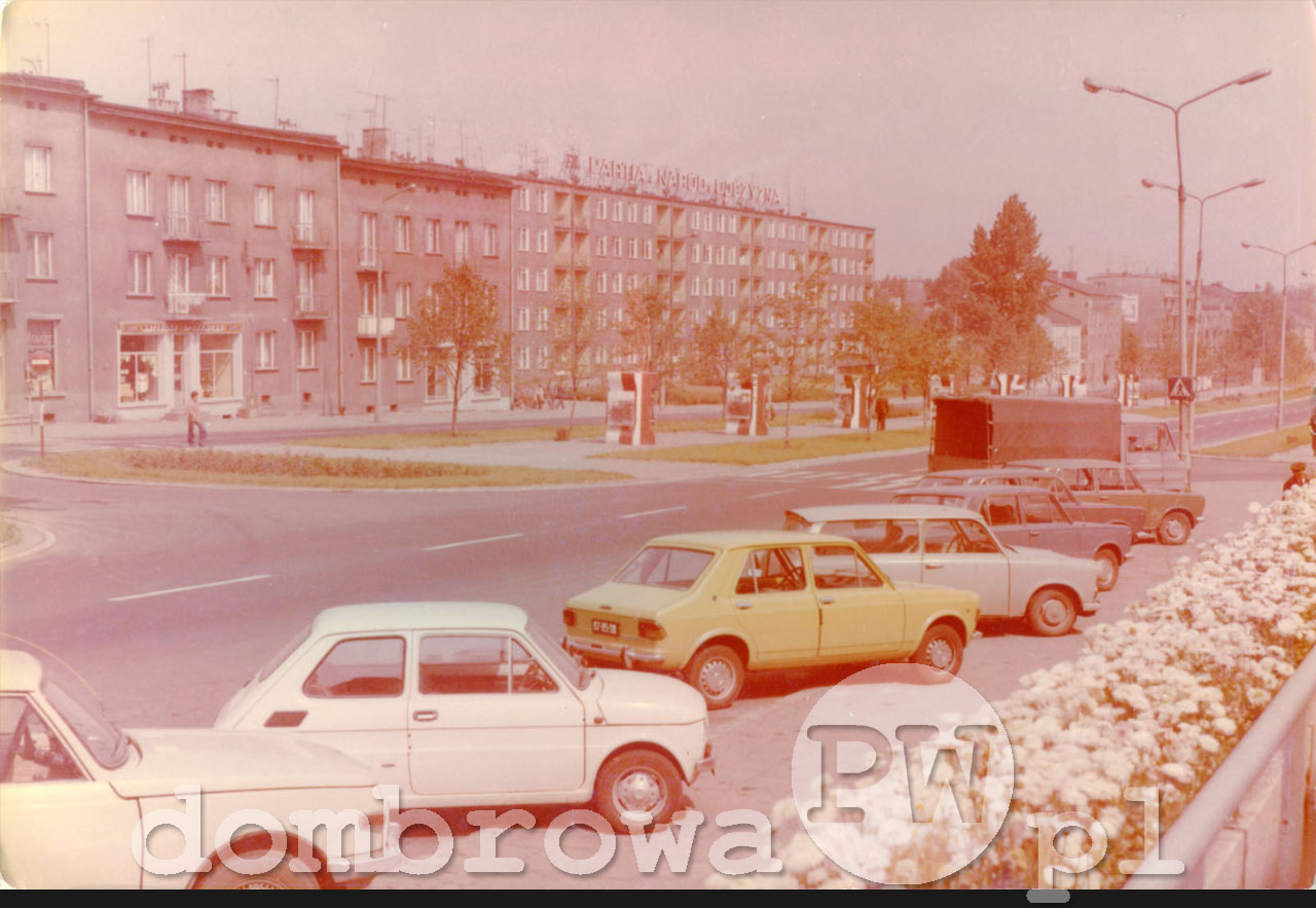 1978 r. Dąbrowa Górnicza - Ulica Tadeusza Kościuszki (KAW)