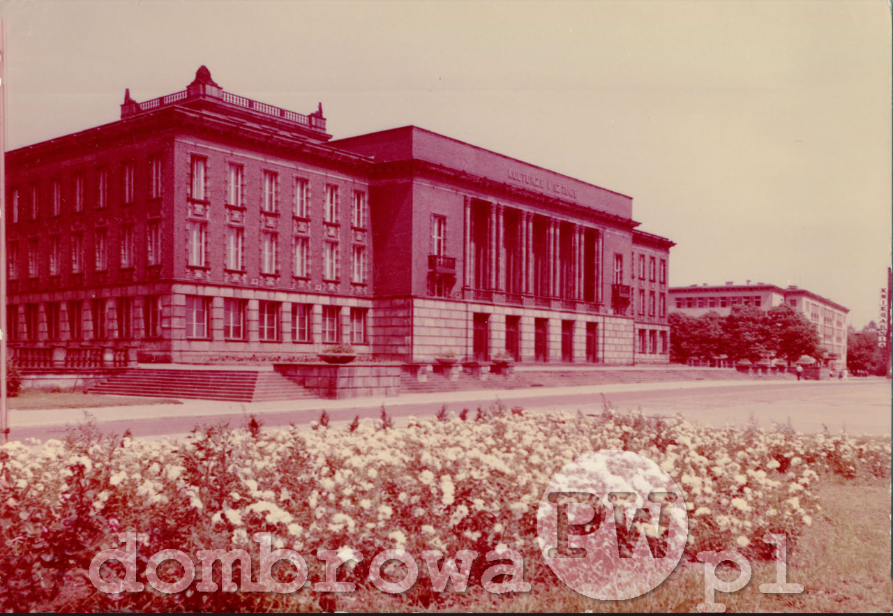 1977/1987 r. Dąbrowa Górnicza - Pałac Kultury Zagłębia (KAW) v2