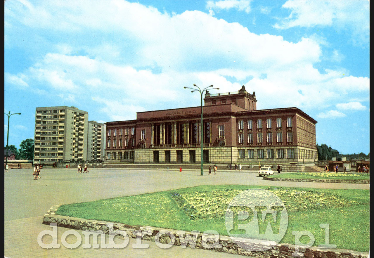 1970 r. Dąbrowa Górnicza - Pałac Kultury Zagłębia (RUCH)