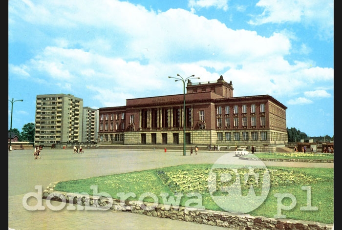 1970 r. Dąbrowa Górnicza - Pałac Kultury Zagłębia (RUCH)