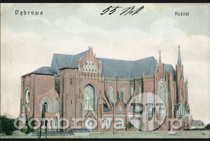 1905 r. Dąbrowa - Kościół (Zmigrod)
