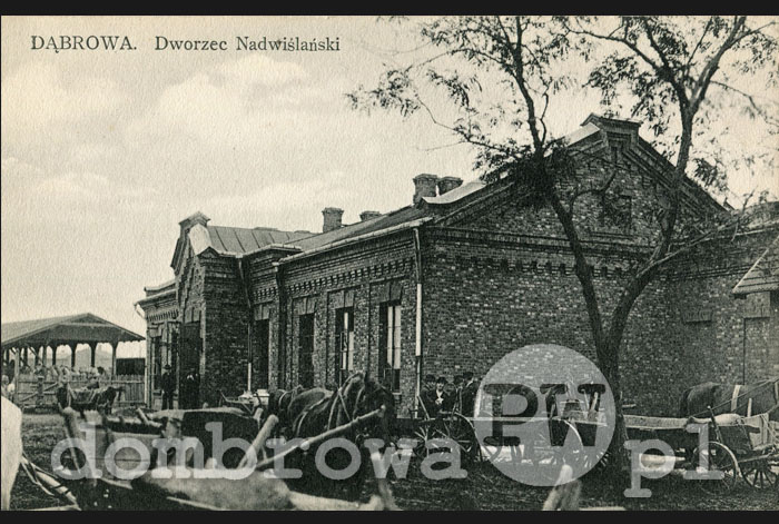 1910 r. Dąbrowa - Dworzec Nadwiślański (Rowiński)